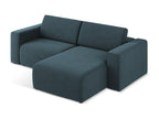 Modular right-hand corner sofa - in Delimoa - jeans - Delimoa 17380REPP
