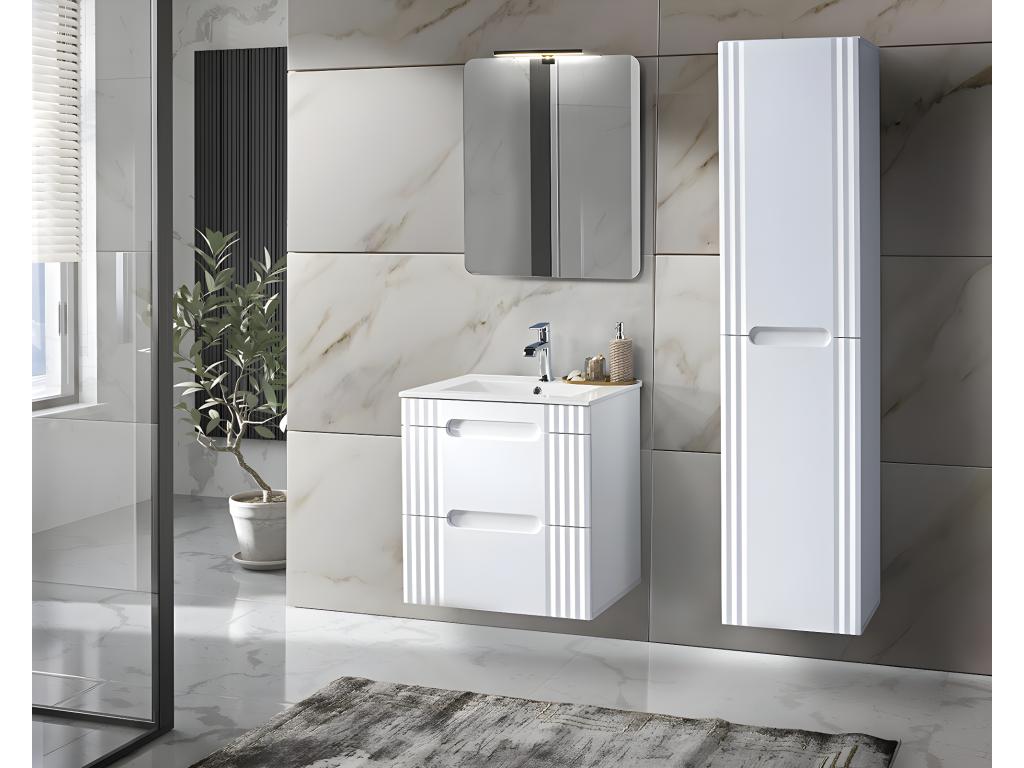 Artanzy CUW80 2D Under-Sink Cabinet 80x46x62 White 50143RQNP