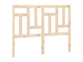 Headboard 125.5x4x100 cm Solid pine wood