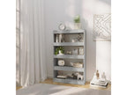 Homelumiere grey bookcase/room divider 80x30x135 cm