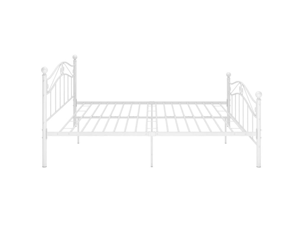 White Metal Bed 180x200 4
