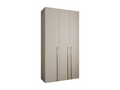 Homelumiere 3 245.5/130/40 3-door hinged wardrobe cashmere/gold