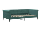 Dark green daybed 100x200 cm velvet