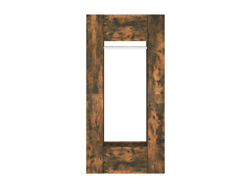 2-piece hallway cabinets, smoked oak, engineered wood