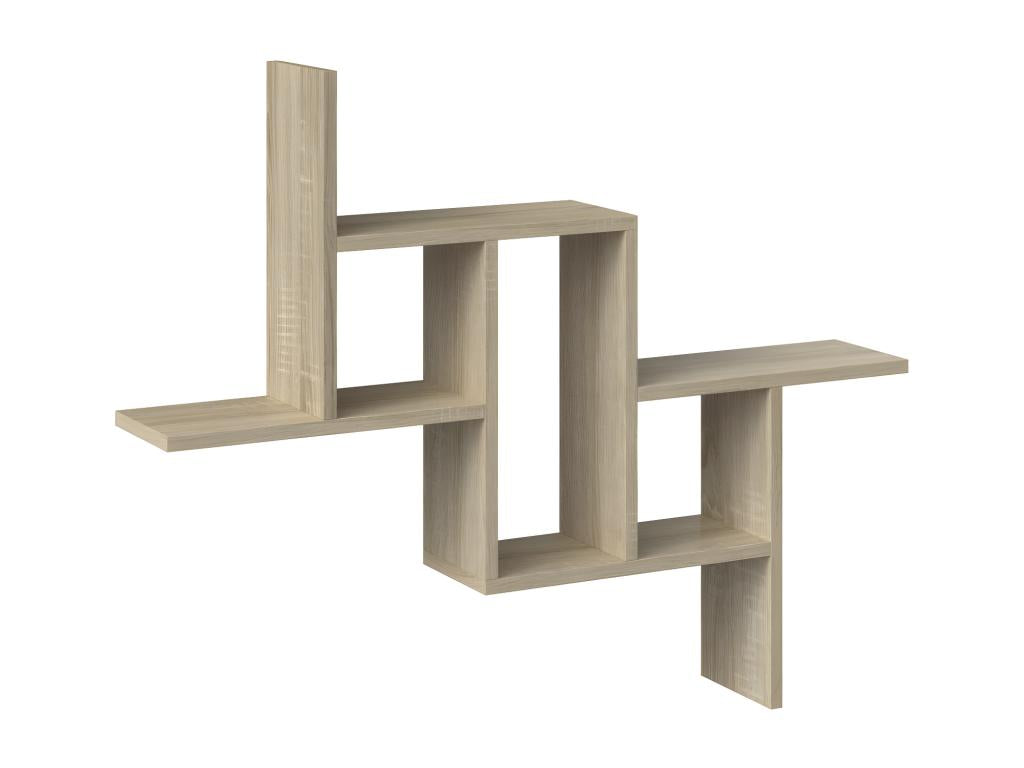 Artanzy - Modern wall shelf - Dimensions 85x15x73.5 cm - Wall storage unit 59592VZXB
