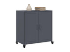 Anthracite sideboard 68.5x39x72 cm steel 18109SIPC