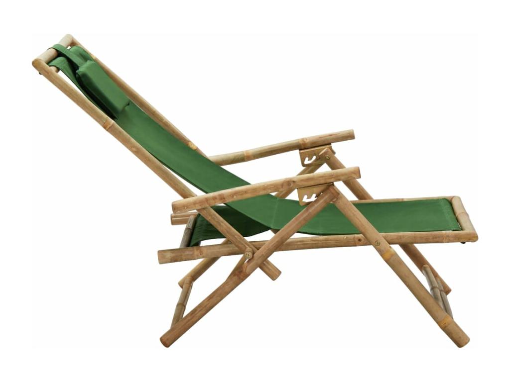 Homelumiere Green Reclining Relaxation Chair and Fabric