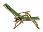 Homelumiere Green Reclining Relaxation Chair and Fabric