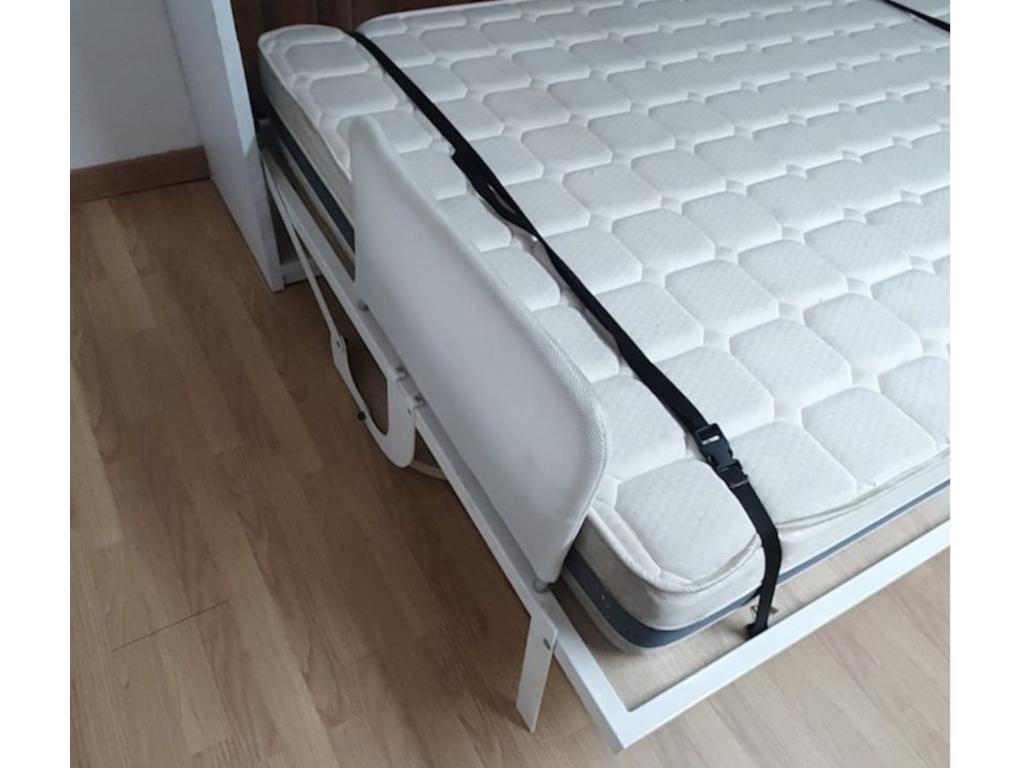 Anthracite bunk bed for 2 people, 80x190cm, Homelumiere