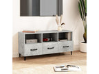 TV stand, concrete grey, 102x35x50 cm, engineered wood