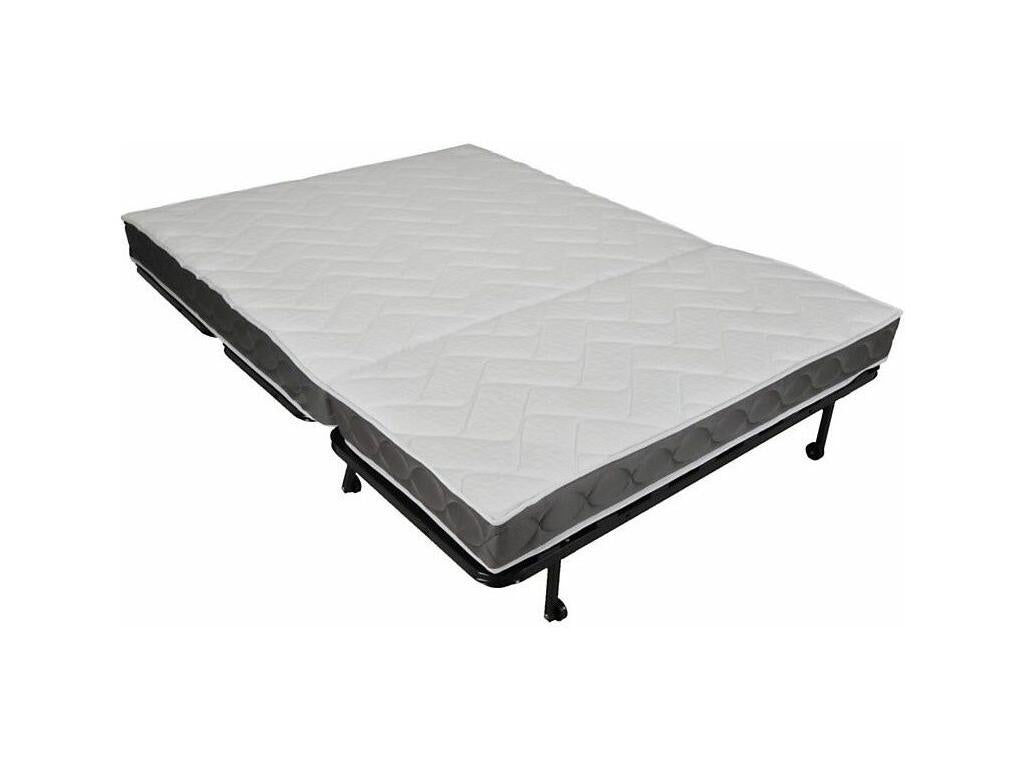 BZ Sofa Bed with 12cm Fabric Mattress, 140x190cm, Homelumiere - Light Pink