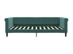 Dark green daybed 100x200 cm velvet