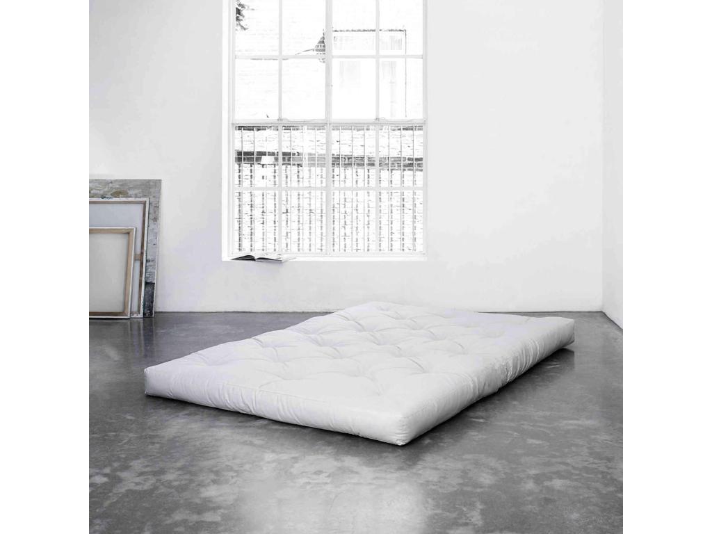 Homelumiere mattress, ecru, 16 cm thick, 200x200 cm