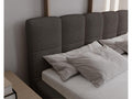 Homelumiere Double Bed 180x200 Homelumiere - Bed with legs, slatted base, Homelumiere Headboard with storage - 180x200 bed Homelumiere Dark Grey Anthology 18