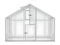 Homelumiere aluminum polycarbonate garden greenhouse with door and window