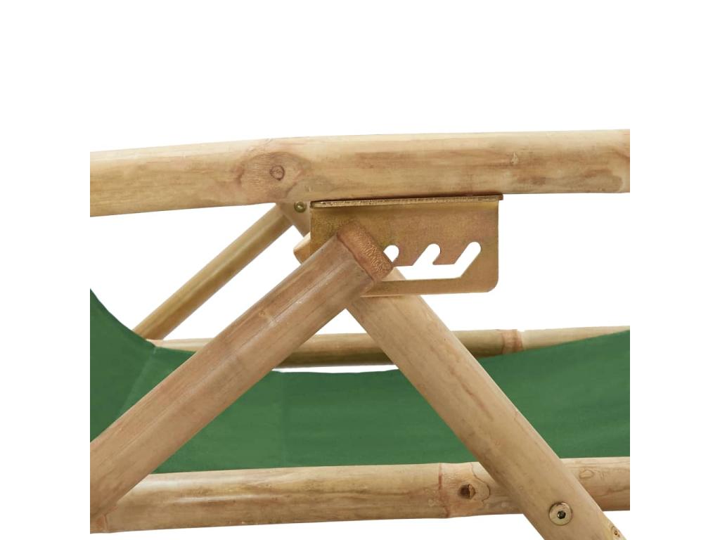 Homelumiere Green Reclining Relaxation Chair and Fabric