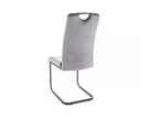 Homelumiere Chair - Velvet - Dark Grey - W 43 x H 101 cm
