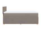 Homelumiere bed base with Homelumiere 80x200 cm mattress, fabric