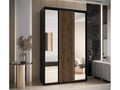 Homelumiere 2 Sliding Door Wardrobe 235.2/160/45 3 Doors Black/Homelumiere