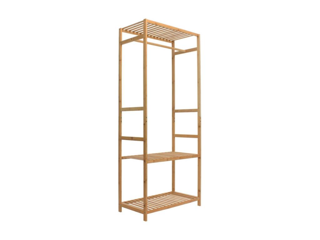 Homelumiere coat rack and shoe rack with shelf, 160x68x35cm, 7house